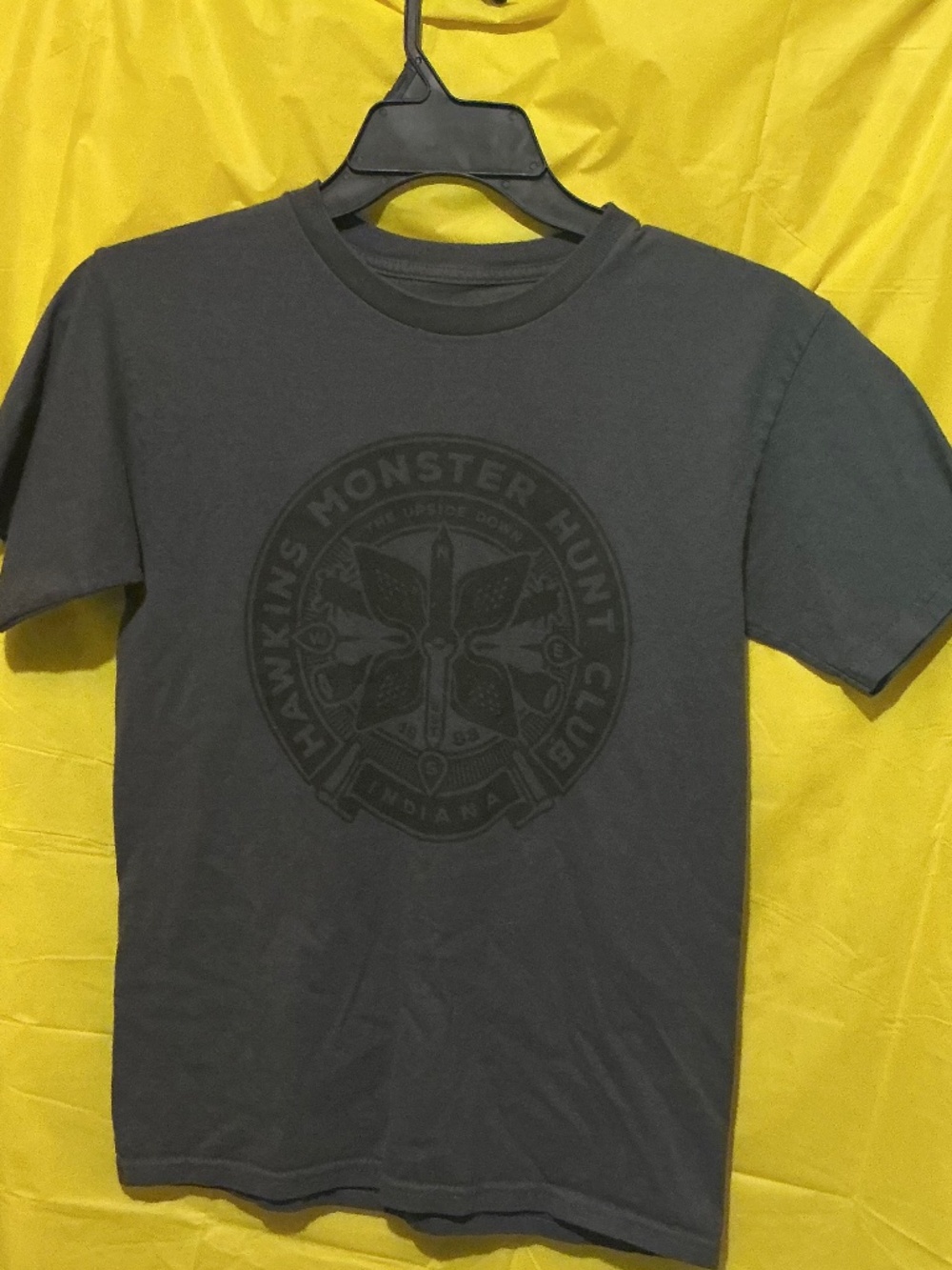 Stranger Things “Hawkins Monster Hunter Club” Multi T-shirt